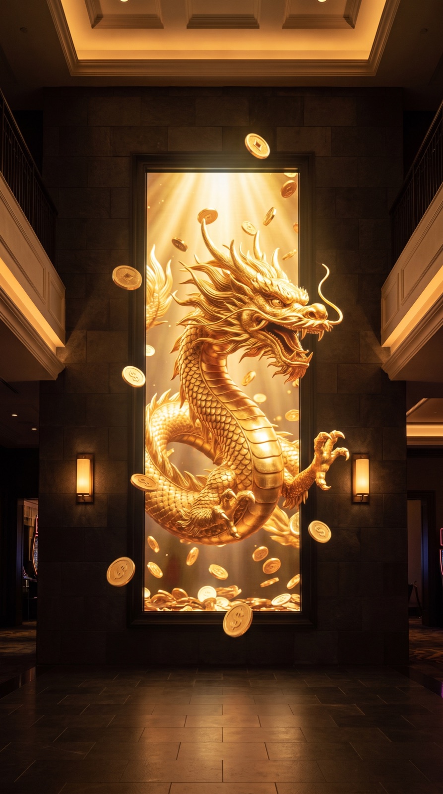 Ultra treatment on a tall LED portal